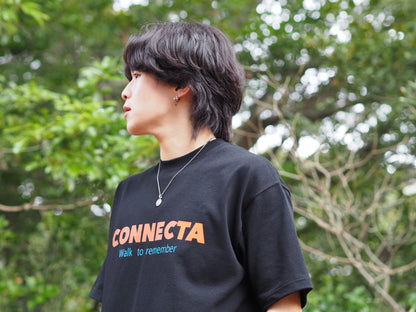1st T-shirt / Black & Orange