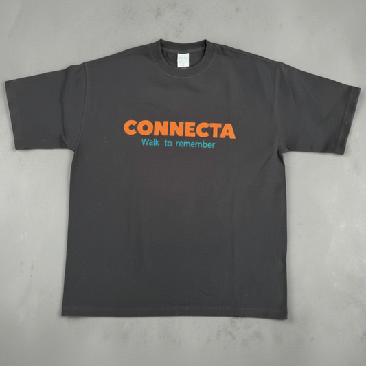 1st T-shirt / Black & Orange